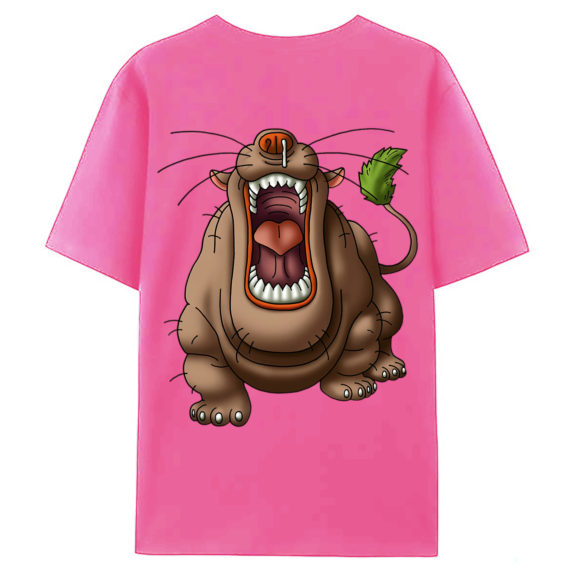 （画像用） ドラゴンクエスト Doragon Kuesuto Dragon Quest レディース半袖Tシャツ(バックプリント)